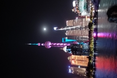 19Pudong towers with moon